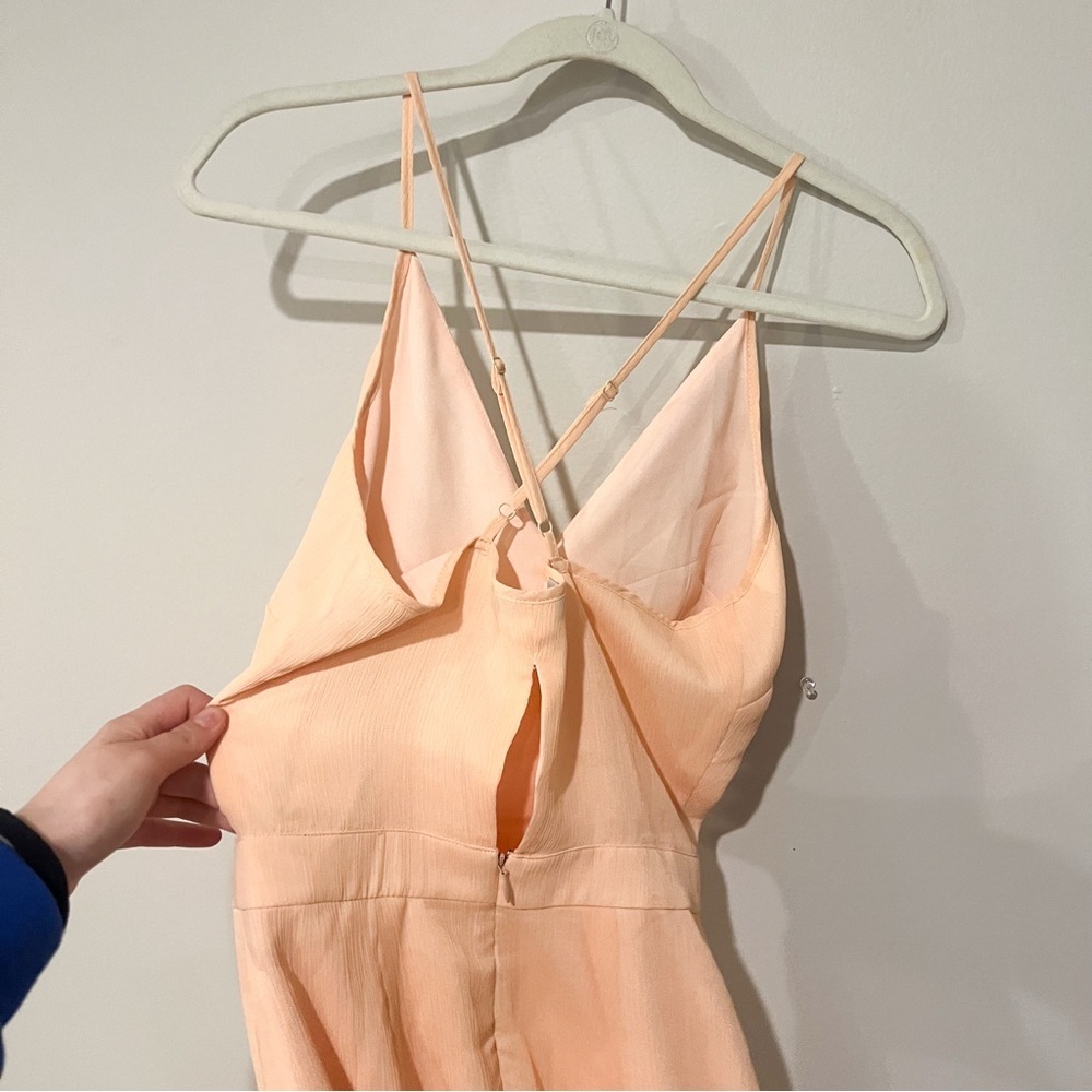 Lovers + Friends Papaya Pink Soulmate Mini Dress - Picture 7 of 9